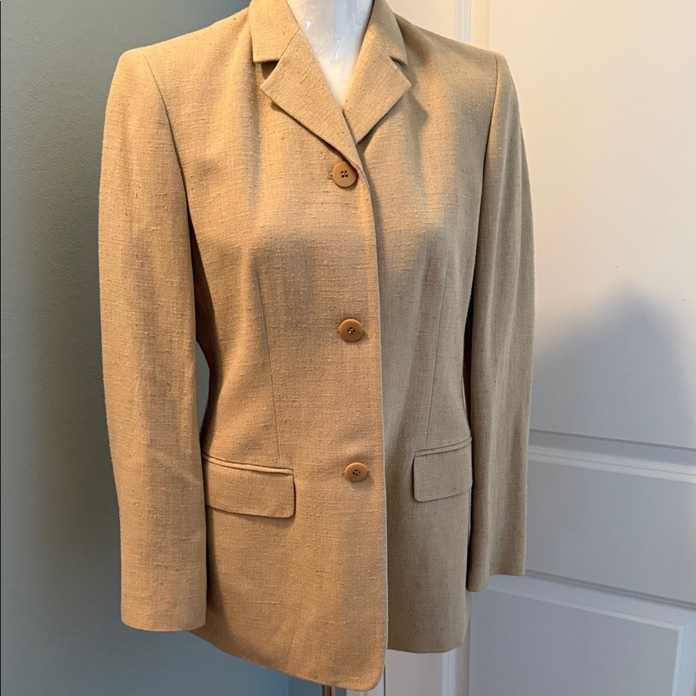 Liz Claiborne Beige Women's Blazer